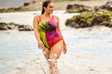 Femme en collant